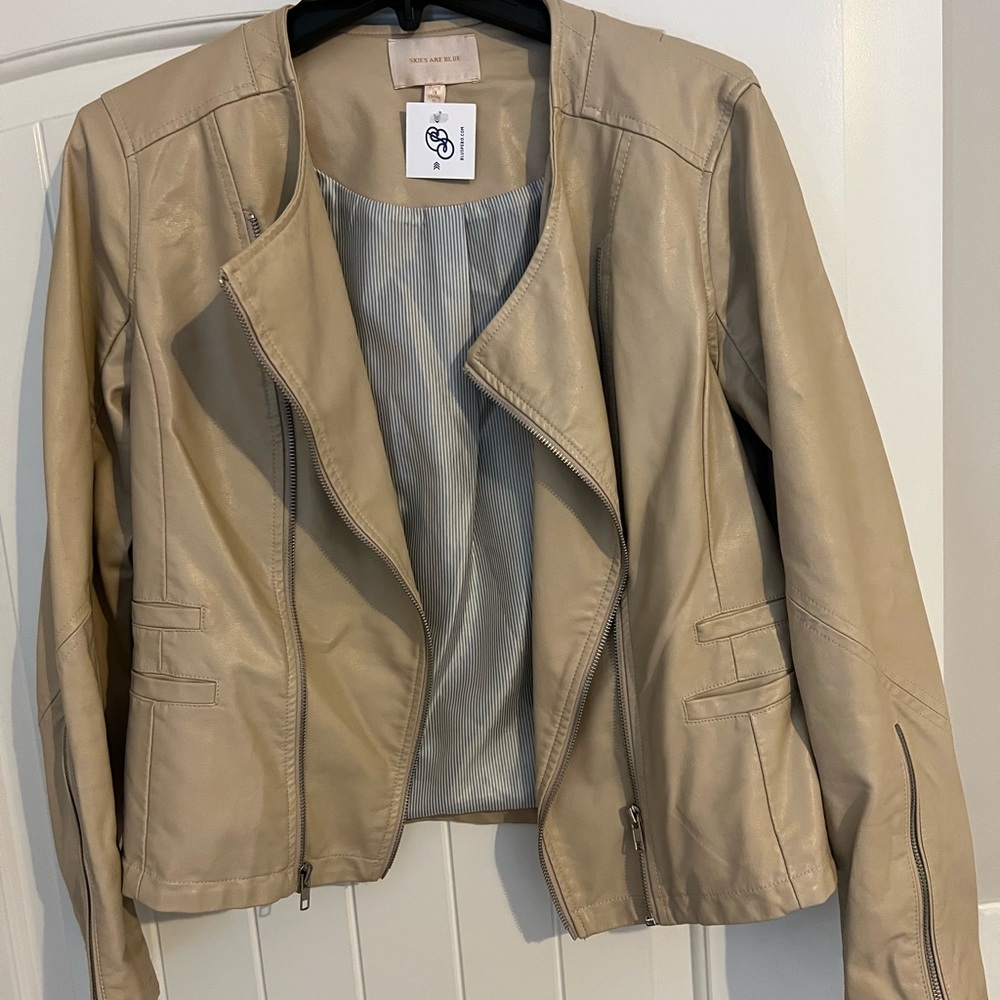 Tan Leather Jacket